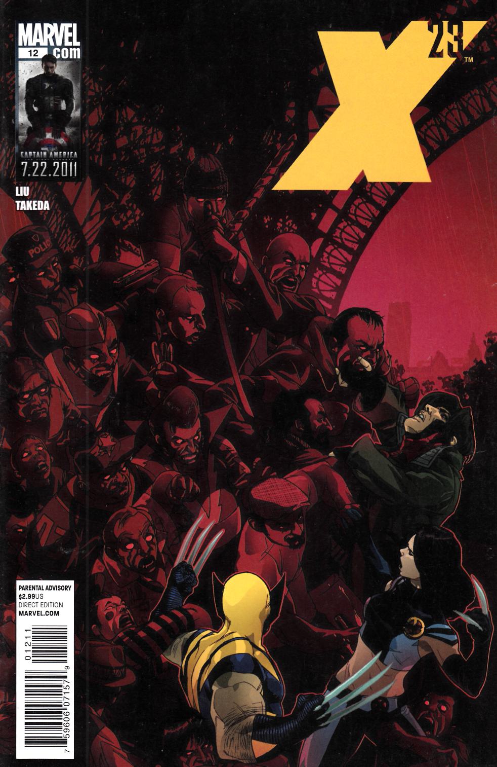 X-23 #12 Near Mint Minus (9.2) [Marvel Comic] THUMBNAIL