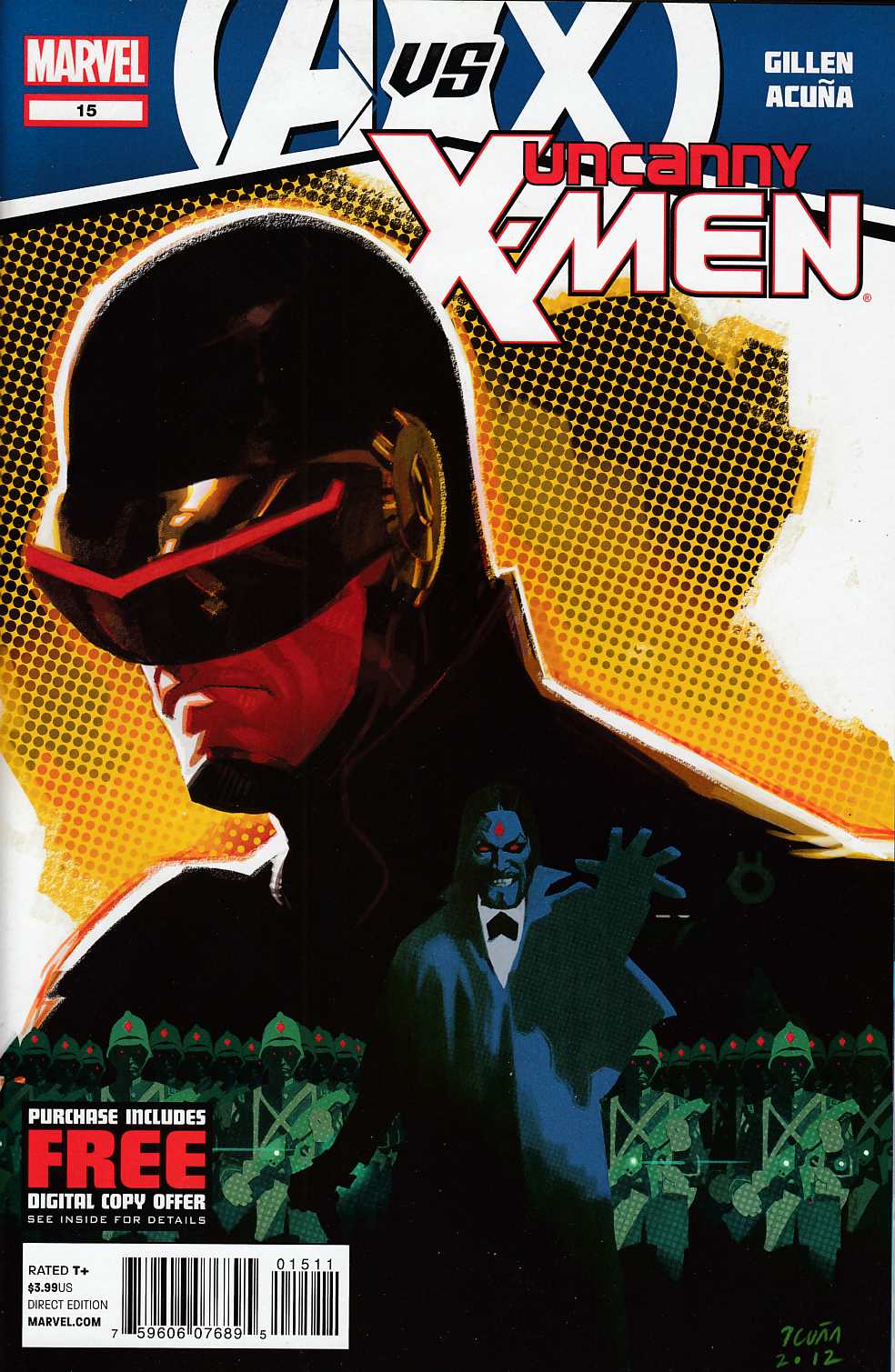 Uncanny X-Men #15 Near Mint (9.4) [Marvel Comic] LARGE
