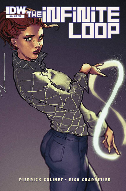 Infinite Loop #4 Subscription Cover [IDW Comic] THUMBNAIL