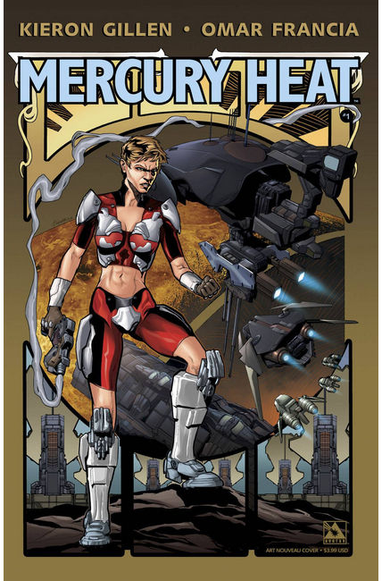 Mercury Heat #1 Art Nouveau Cover [Avatar Comic] LARGE