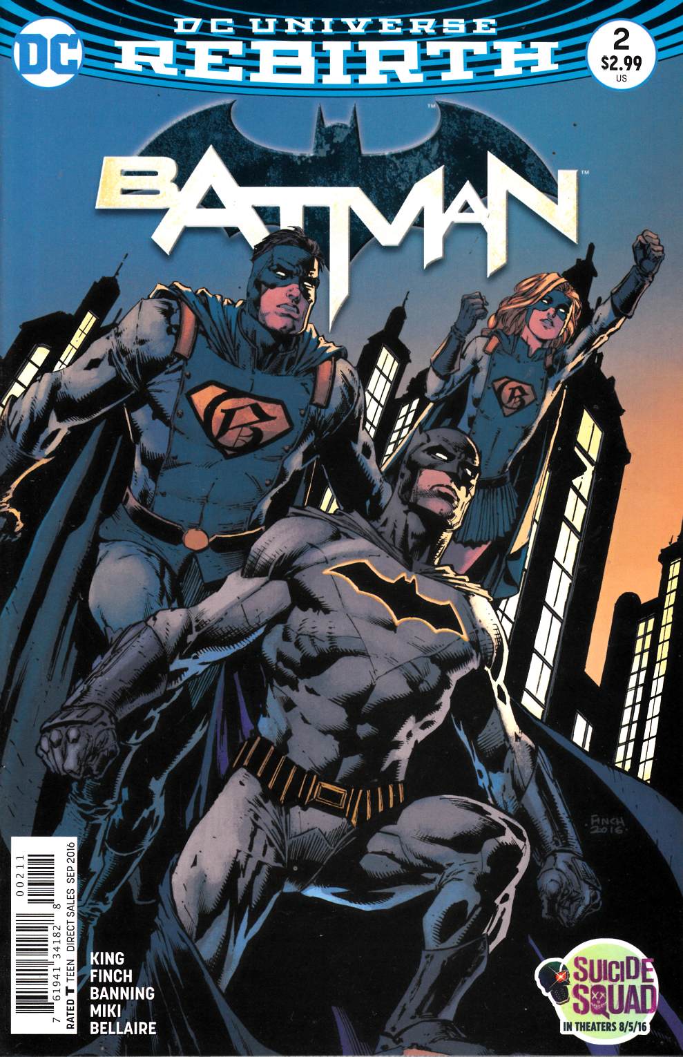 Batman #2 Near Mint (9.4) [DC Comic] THUMBNAIL