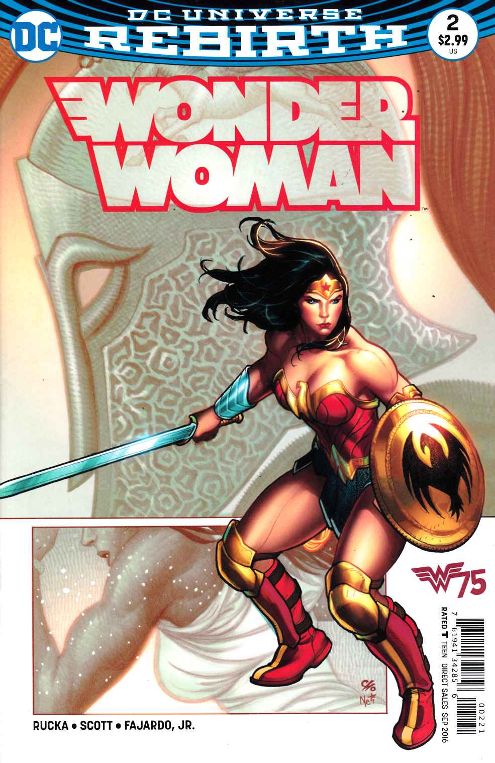 Wonder Woman #2 Cho Variant Cover Fine Plus (6.5) [DC Comic]