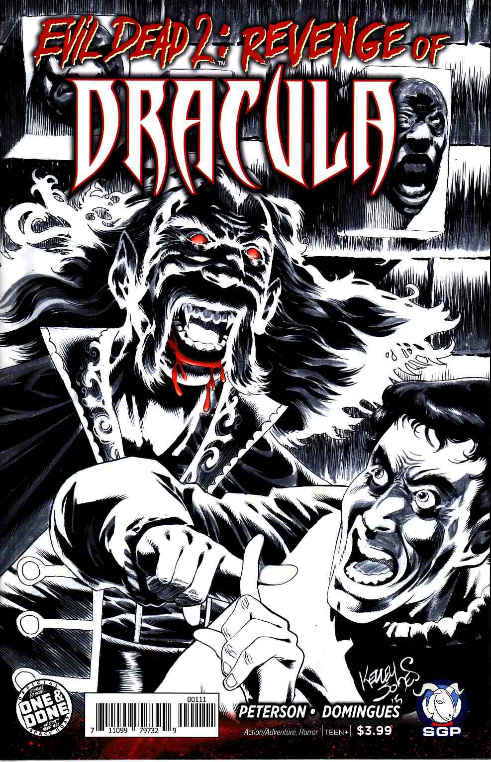Evil Dead 2 Revenge of Dracula (One Shot) Cover B [Space Goat Comic] THUMBNAIL