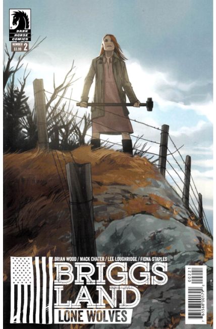 Briggs Land Lone Wolves #2 Staples Variant Cover [Dark Horse Comic] THUMBNAIL