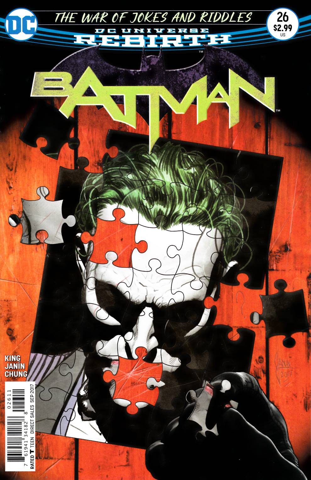 Batman #26 Near Mint Minus (9.2) [DC Comic]