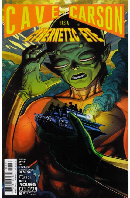 Cave Carson Has A Cybernetic Eye #10 Dewey Variant Cover [DC Comic] THUMBNAIL