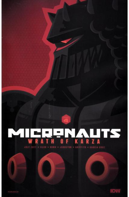 Micronauts Wrath of Karza #4 Cover B [IDW Comic] THUMBNAIL