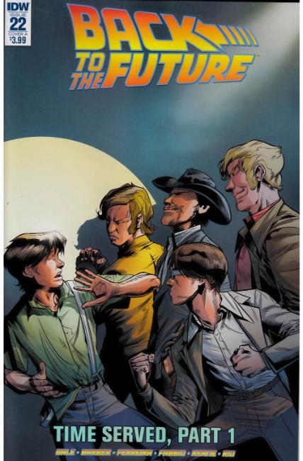 Back to the Future #22 Cover A [IDW Comic] THUMBNAIL