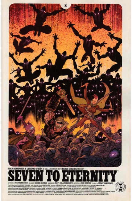 Seven to Eternity #8 Cover B [Image Comic] LARGE