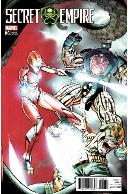 Secret Empire #6 JS Campbell Variant Cover [Marvel Comic] LARGE