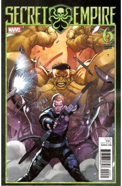 Secret Empire #6 Yu Variant Cover [Marvel Comic] LARGE
