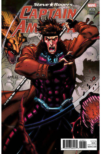 Captain America Steve Rogers #19 X-Men Card Variant Cover [Marvel Comic] LARGE