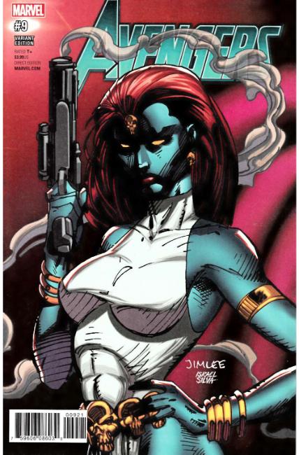 Avengers #9 X-Men Card Variant Cover [Marvel Comic] LARGE