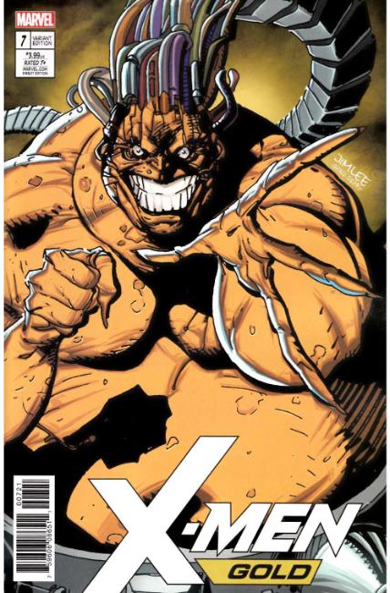 X-Men Gold #7 X-Men Card Variant Cover [Marvel Comic] THUMBNAIL