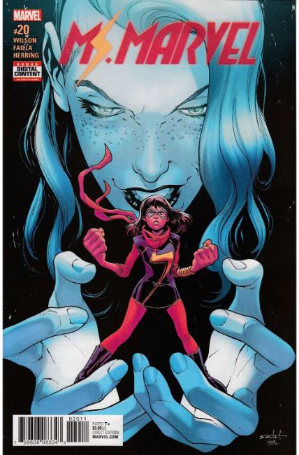 Ms Marvel #20 Near Mint (9.4) [Marvel Comic] LARGE