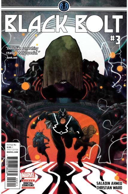 Black Bolt #3 Near Mint (9.4) [Marvel Comic] LARGE