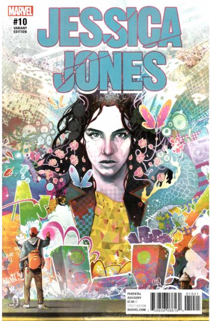 Jessica Jones #10 Simmonds Variant Cover [Marvel Comic] THUMBNAIL