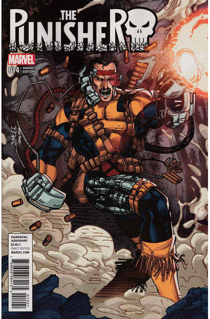 Punisher #14 X-Men Card Variant Cover [Marvel Comic] THUMBNAIL