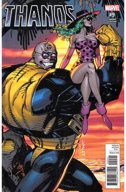 Thanos #9 X-Men Card Variant Cover [Marvel Comic] LARGE