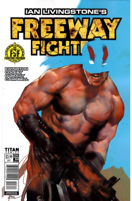 Ian Livingstones Freeway Fighter #3 Cover A [Titan Comic] THUMBNAIL