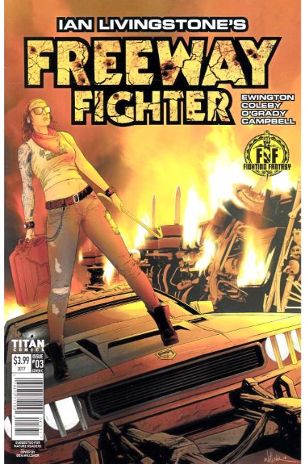 Ian Livingstones Freeway Fighter #3 Cover C [Titan Comic] THUMBNAIL