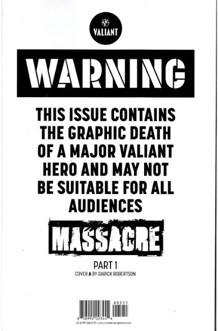 Harbinger Renegade #5 Cover A [Valiant Comic] LARGE