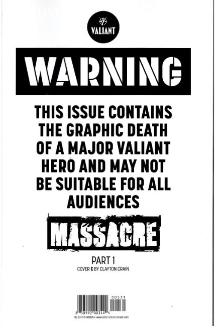 Harbinger Renegade #5 Cover C [Valiant Comic] THUMBNAIL