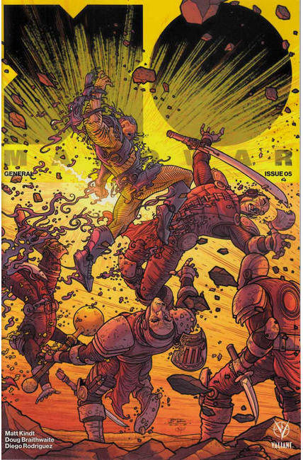 X-O Manowar #5 Cover C- Bodenheim Interlock Variant [Valiant Comic] LARGE