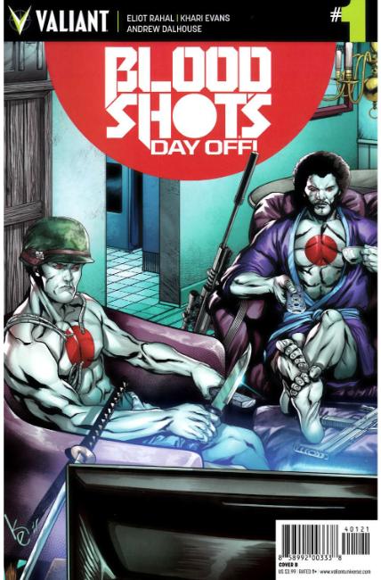 Bloodshots Day Off #1 Cover B [Valiant Comic] LARGE