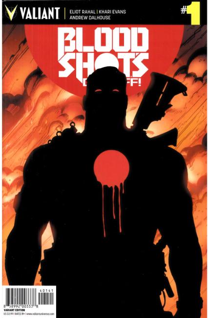 Bloodshots Day Off #1 Cover D- Tiesma Variant [Valiant Comic] LARGE