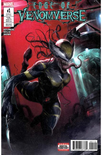 Edge of Venomverse #1 Second Printing Near Mint (9.4) [Marvel Comic] LARGE
