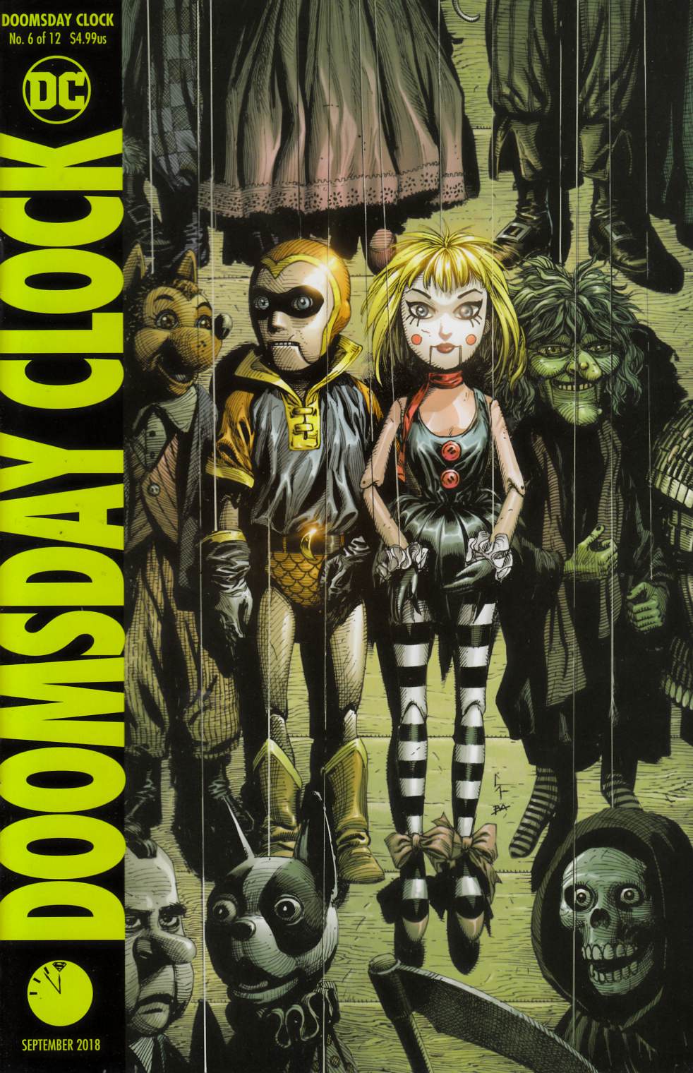 Doomsday Clock #6 Near Mint (9.4) [DC Comic] LARGE