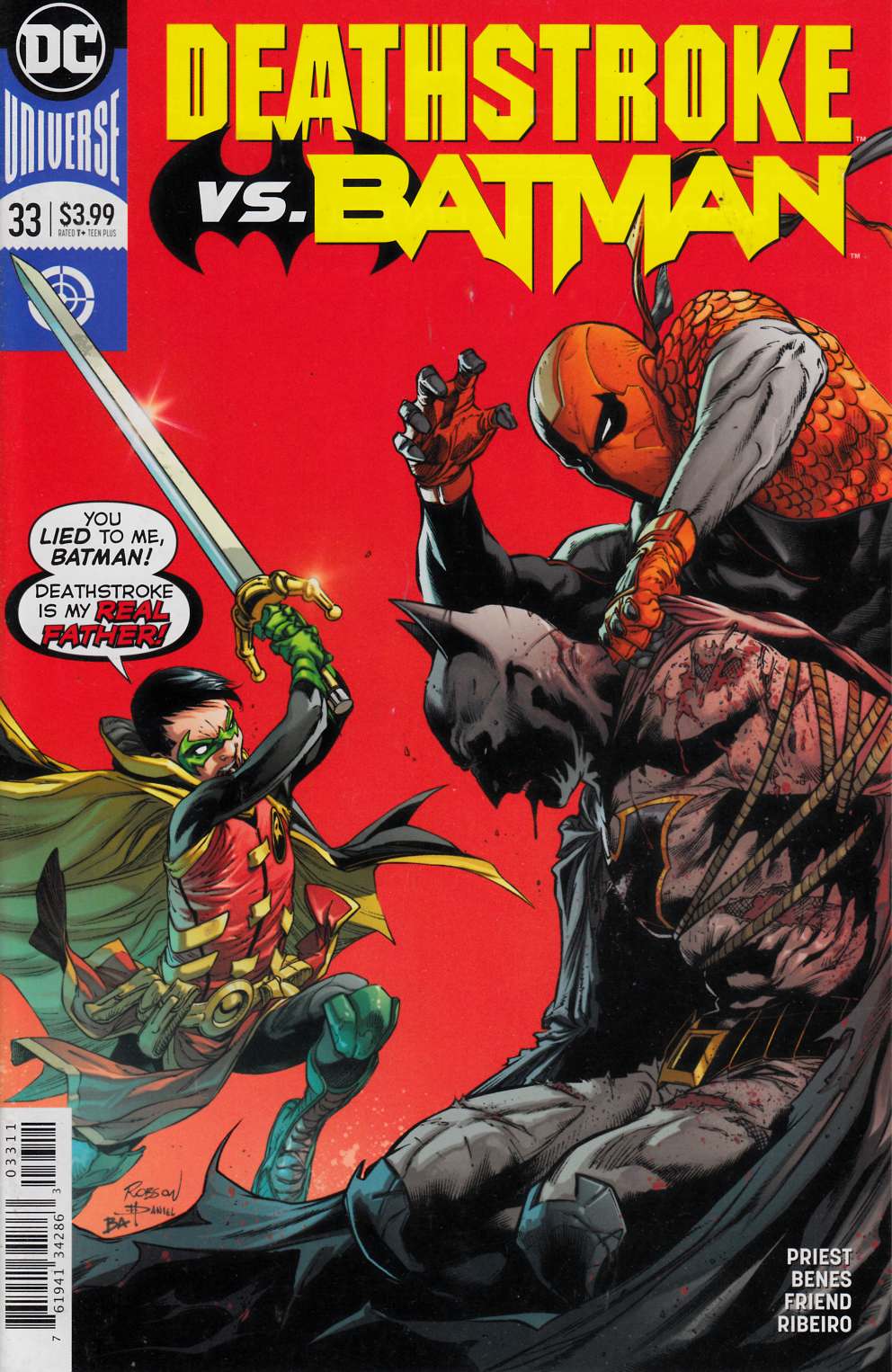 Deathstroke #33 Very Fine (8.0) [DC Comic] THUMBNAIL