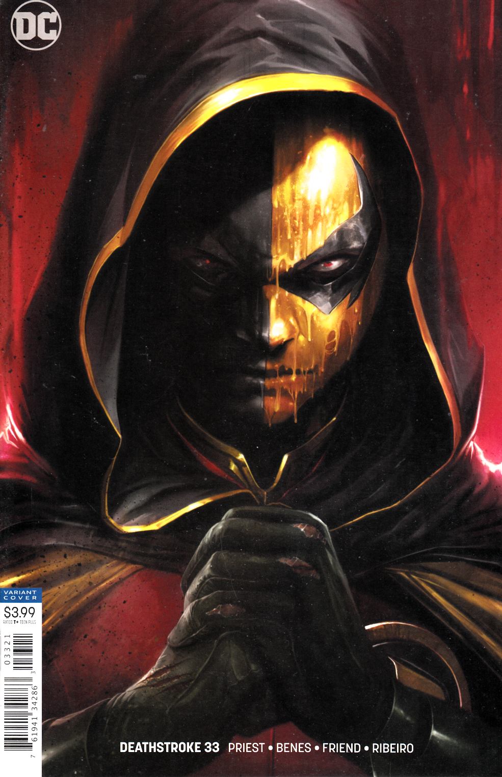 Deathstroke #33 Mattina Variant Cover Near Mint (9.4) [DC Comic] LARGE