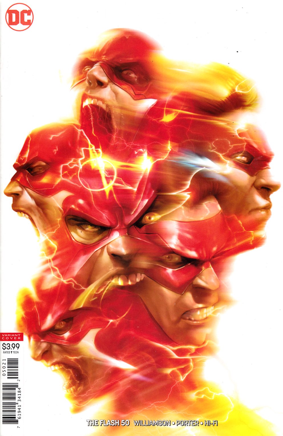Flash #50 Mattina Variant Cover Very Fine (8.0) [DC Comic] LARGE