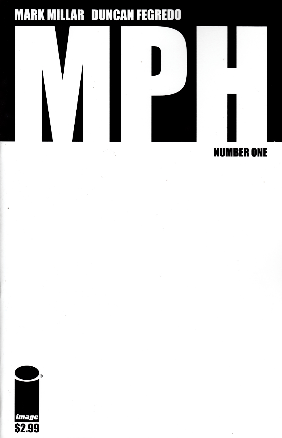 MPH #1 Cover C- Blank [Comic] THUMBNAIL