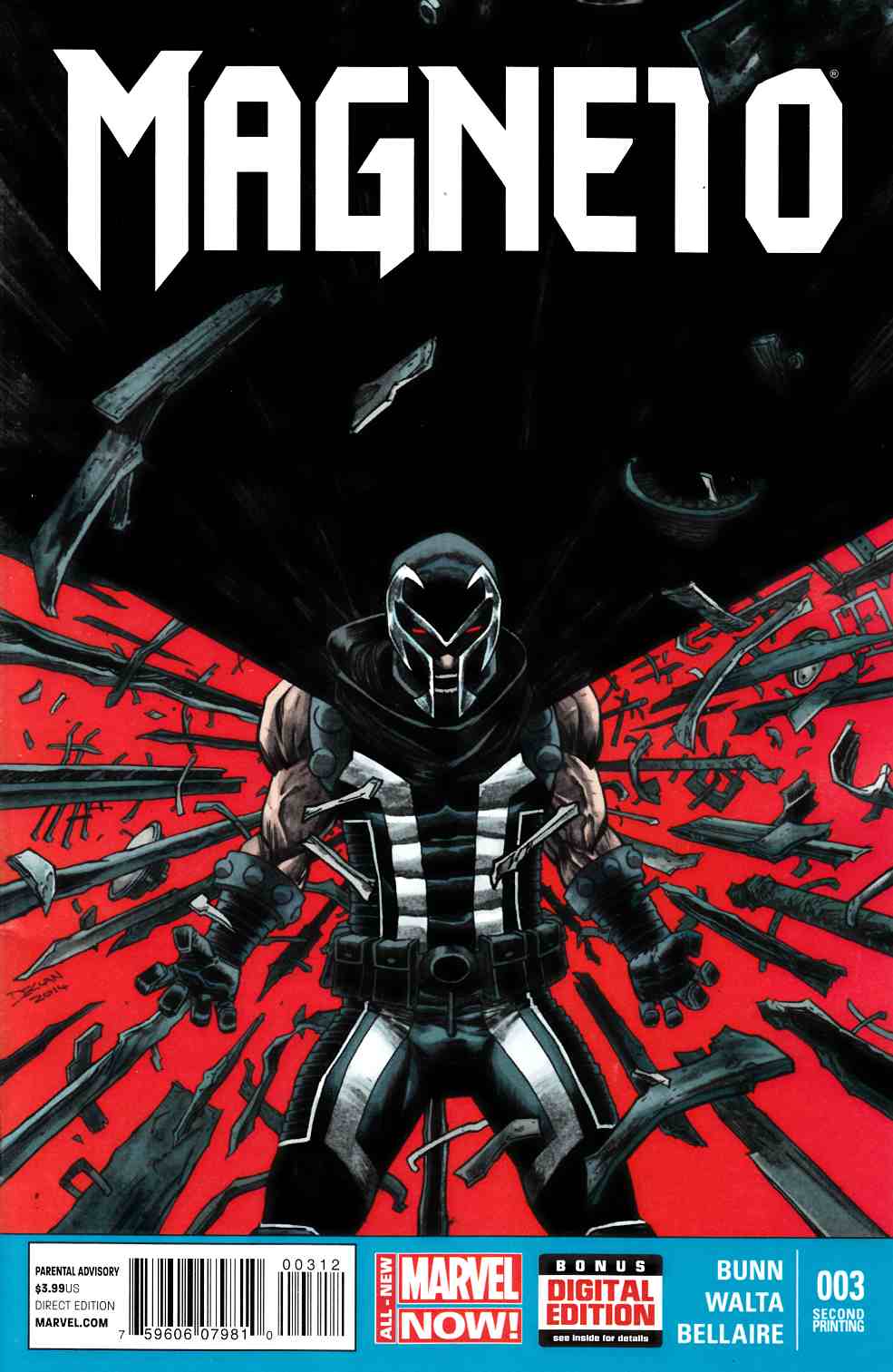 Magneto #3 Second Printing [Comic] THUMBNAIL