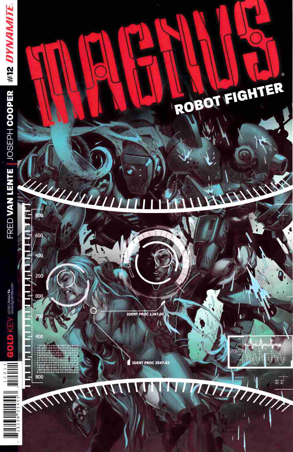 Magnus Robot Fighter #12 Cover A- Lau [Dynamite Comic] LARGE