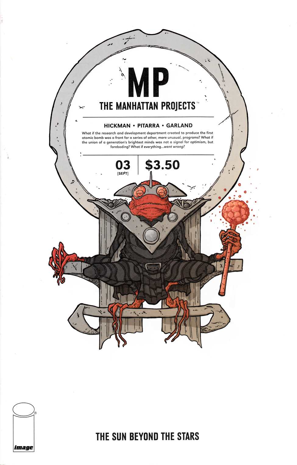 Manhattan Projects Sun Beyond the Stars #3 Near Mint (9.4) [Image Comic] LARGE