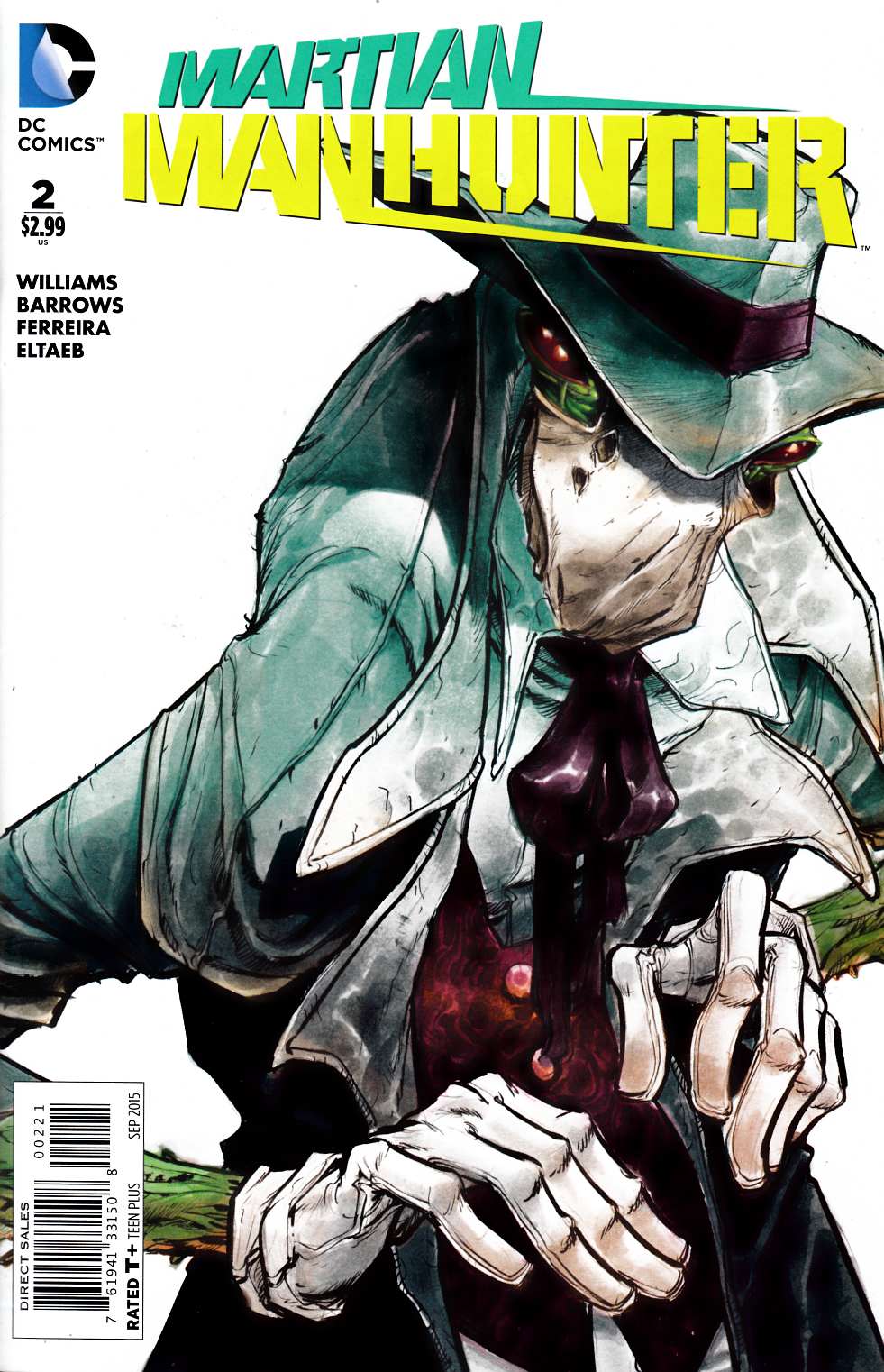 Martian Manhunter #2 Canete Variant Cover [DC Comic] THUMBNAIL