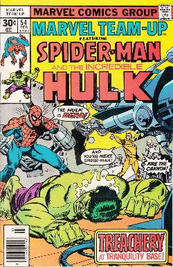 Marvel Team-Up #54 Fine (6.0) [Marvel Comic] LARGE