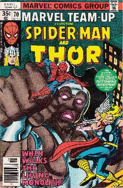 Marvel Team-Up #70 Very Good (4.0) [Marvel Comic] LARGE