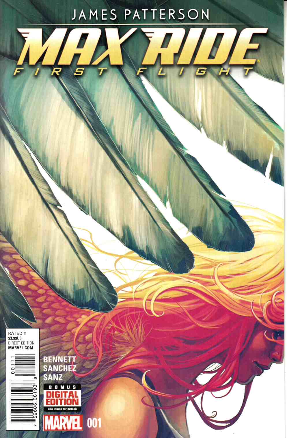 Max Ride First Flight #1 [Marvel Comic] LARGE