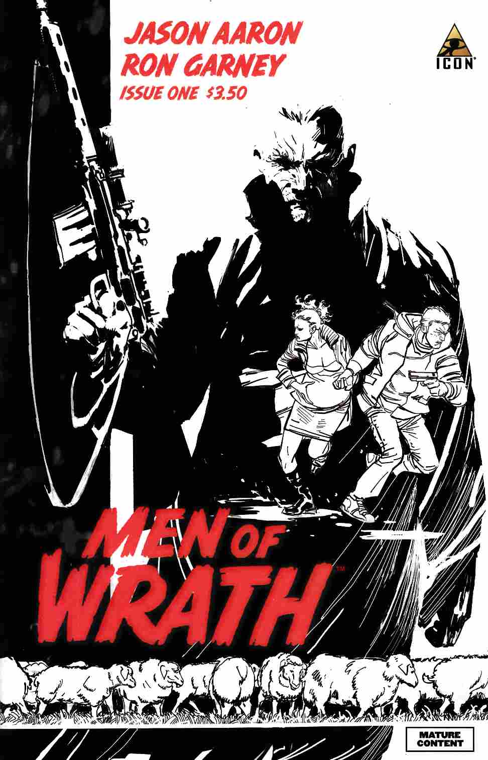 Men of Wrath #1 Second Printing [Comic] LARGE