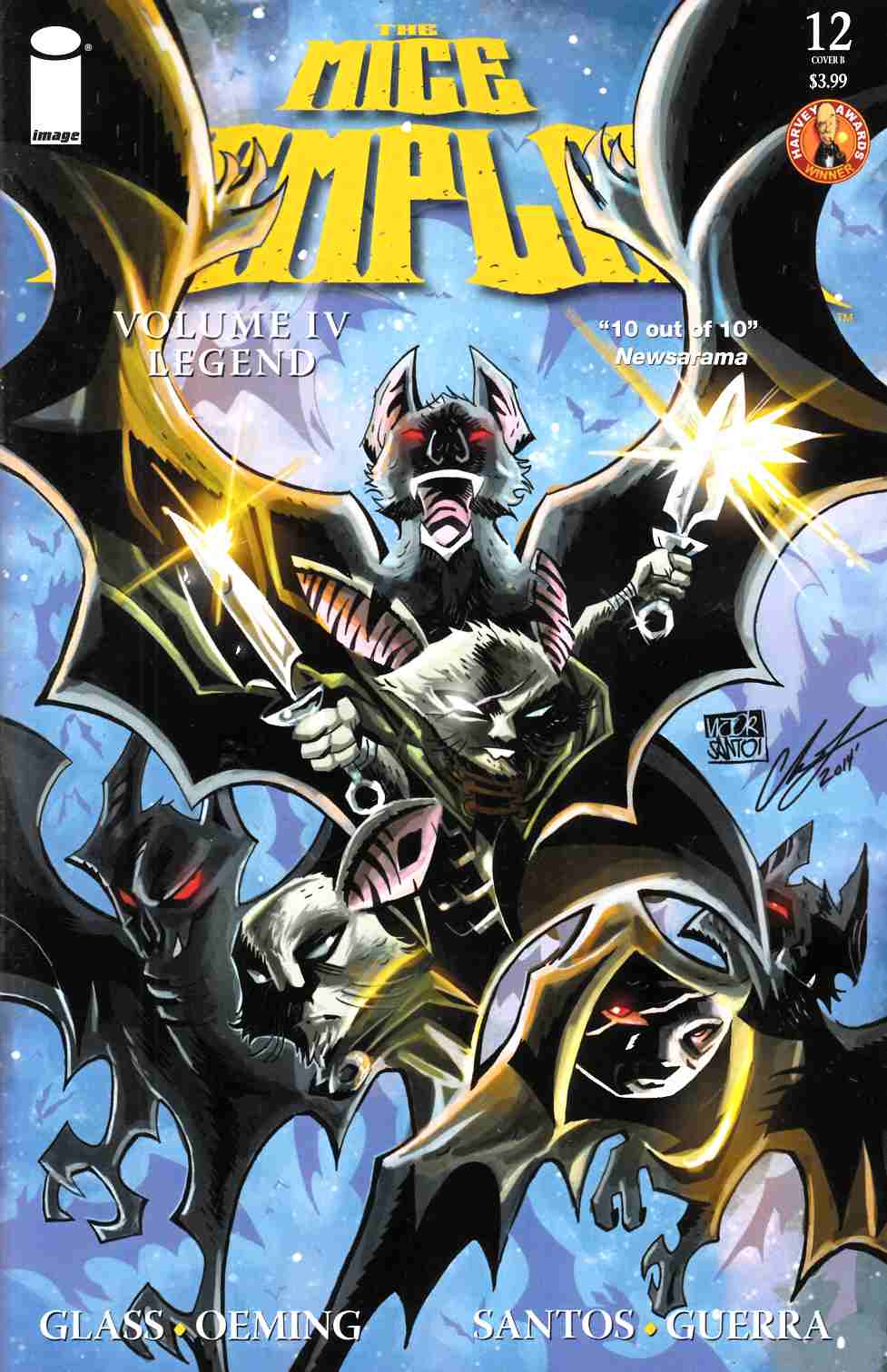 Mice Templar IV Legend #12 Cover B- Santos & Free [Comic] LARGE