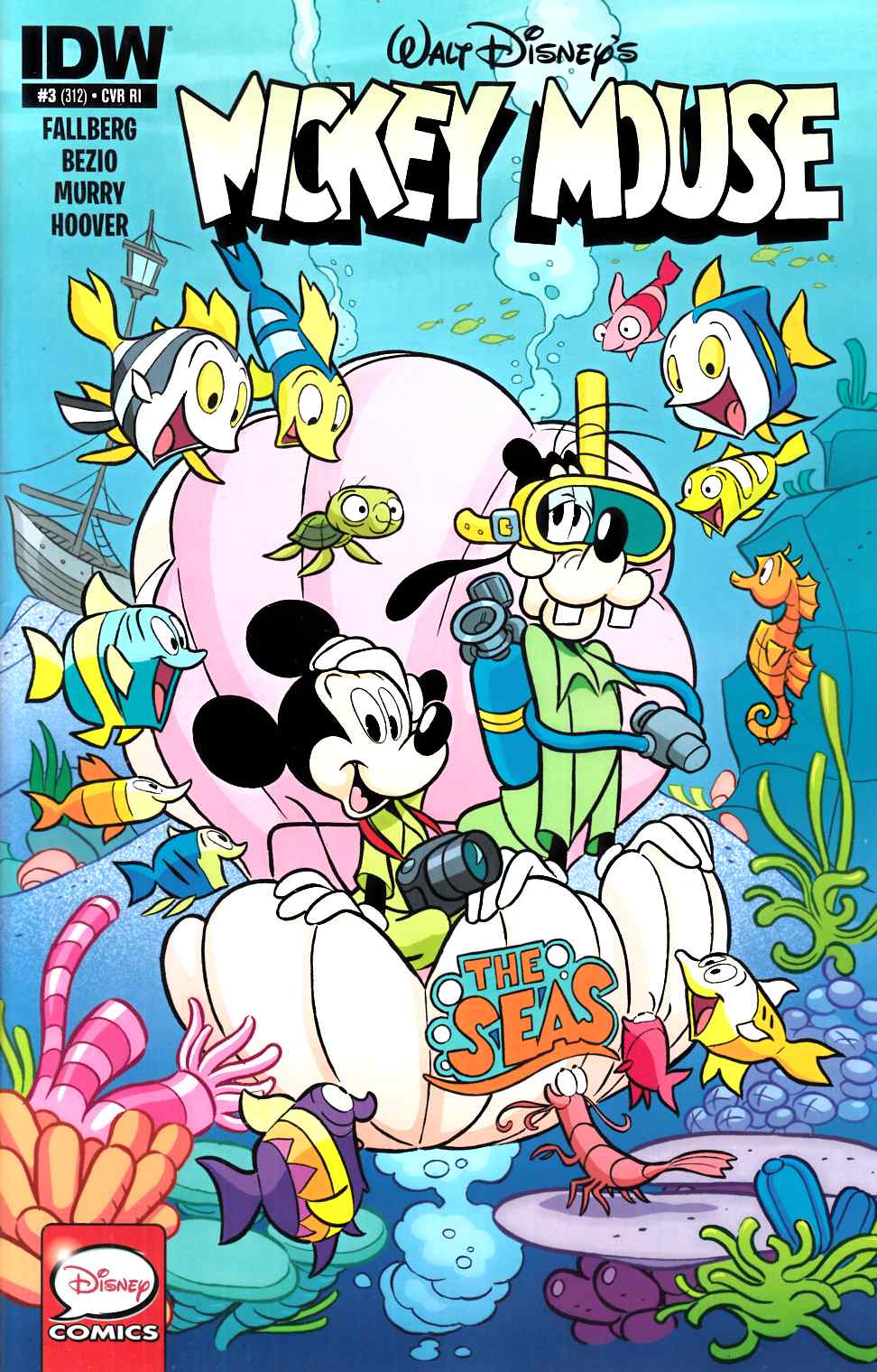 Mickey Mouse #3 Cover RI Silvani Variant Cover [IDW Comic] THUMBNAIL
