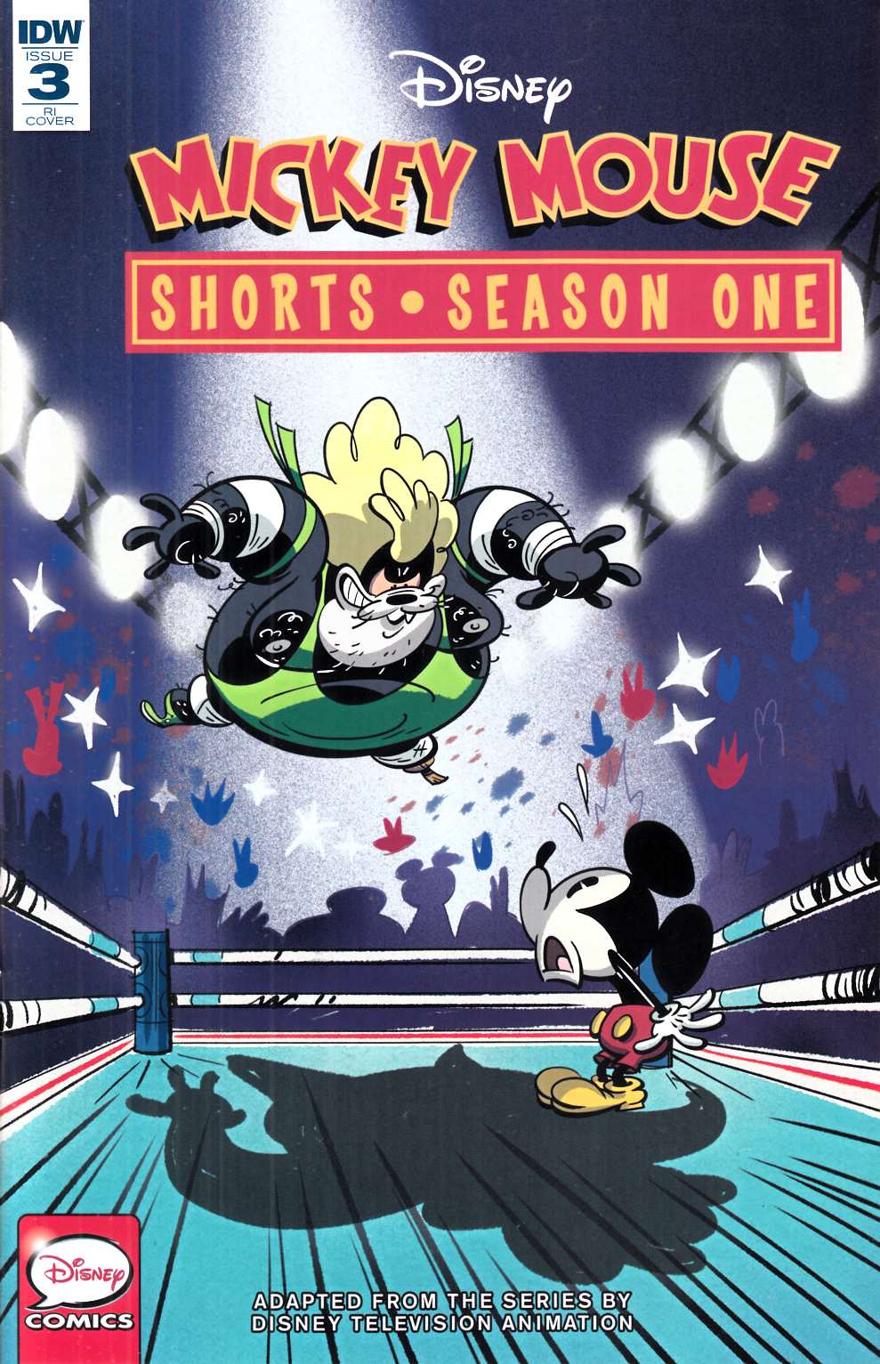 Mickey Mouse Shorts Season 1 #3 Cover RI [IDW Comic] THUMBNAIL