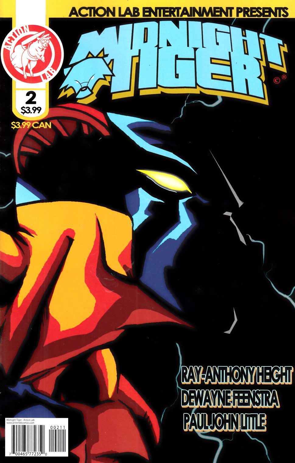 Midnight Tiger #2 [Action Lab Comic] THUMBNAIL