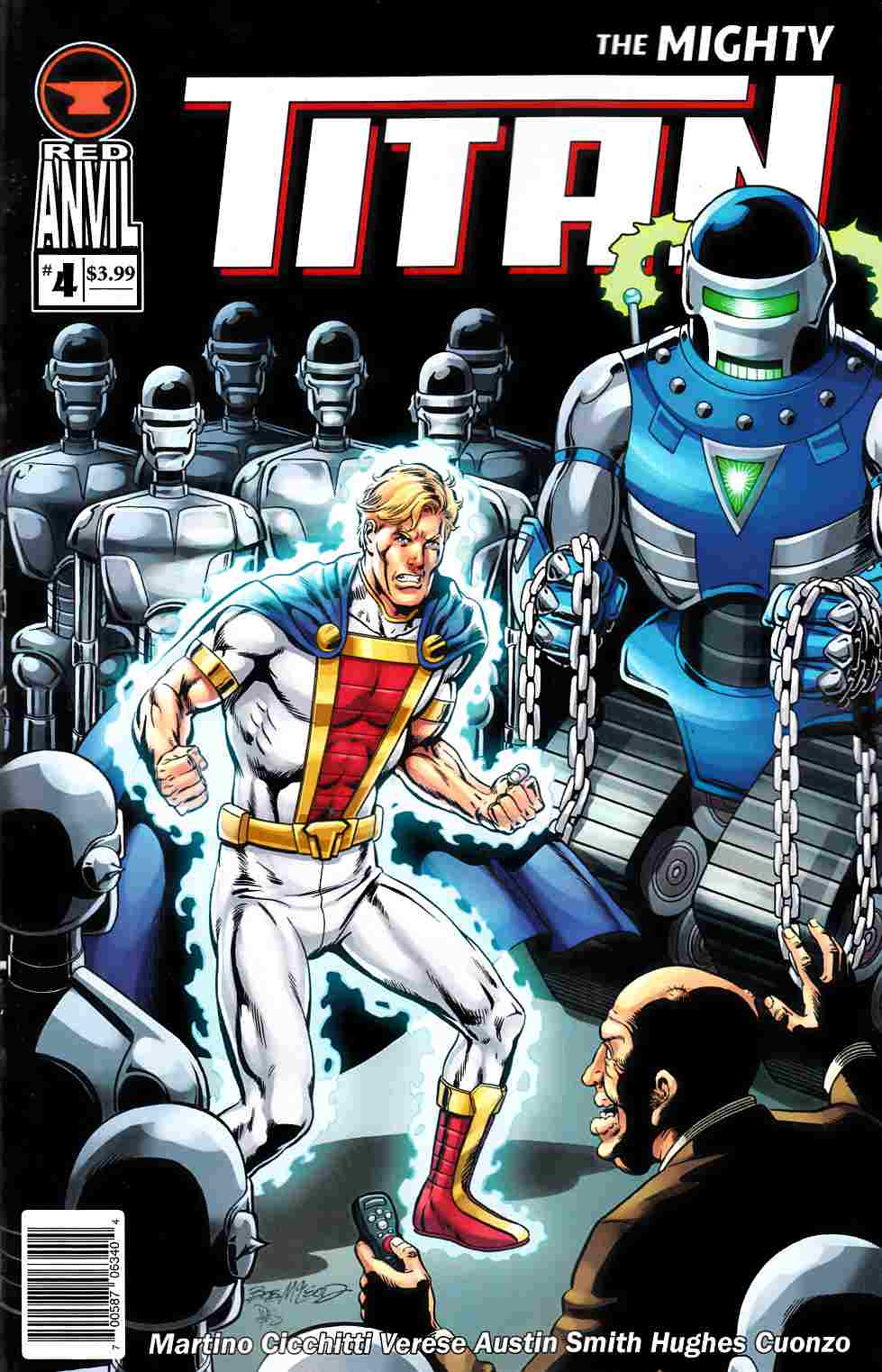 Mighty Titan #4 [Red Anvil Comic] LARGE