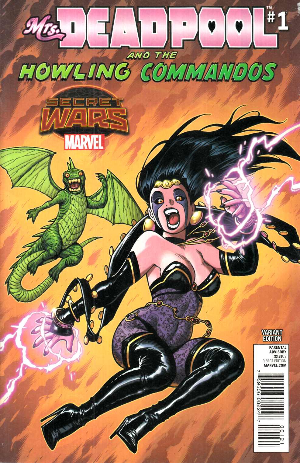 Mrs Deadpool and Howling Commandos #1 Warren Variant Cover [Marvel Comic] THUMBNAIL